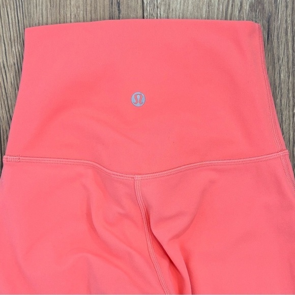 Lululemon Double Align Pant Leggings Size 0 In Pale Raspberry 25" - Picture 4 of 7
